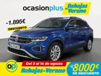 Usado VW T-Roc Life 110 CV (80 kW) 2024 Azul SUV