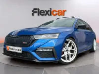 Usado Skoda Octavia RS 245 CV (180 kW) 2023 Azul Familiar