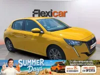 Usado Peugeot 208 Allure 101 CV (74 kW) 2021 Amarillo Utilitario