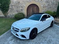 Usado Mercedes C43 AMG 390 CV (286 kW) 2019 Blanco Coupe