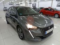 Usado Peugeot 208 Allure 102 CV (75 kW) 2020 Gris Utilitario