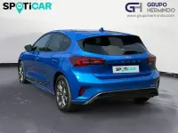 Usado Ford Focus ST-Line 125 CV (91 kW) 2022 Azul Berlina