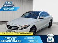 Usado Mercedes C220 Exclusive 170 CV (125 kW) 2014 Blanco Berlina