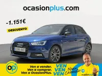 Usado Audi A1 Attraction 95 CV (69 kW) 2018 Azul