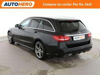 Usado Mercedes C220 170 CV (125 kW) 2016 Negro Familiar