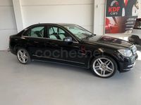 Usado Mercedes C250 Avantgarde 204 CV (150 kW) 2011 Negro Berlina