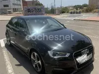 Usado Audi A3 S-Line 125 CV (91 kW) 2016 Negro Berlina