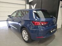 Usado Seat Leon Style 116 CV (85 kW) 2017 Azul Utilitario