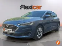 Usado Ford Focus Trend+ 120 CV (88 kW) 2022 Azul Berlina