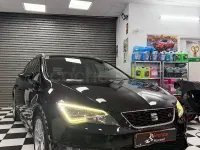 Usado Seat Leon Style 150 CV (110 kW) 2016 Negro Familiar