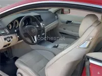 Usado Mercedes E200 184 CV (135 kW) 2014 Rojo Coupe