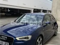Usado Audi A3 S-Line 110 CV (80 kW) 2016 Azul Berlina