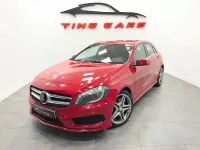 Usado Mercedes A250 AMG line 211 CV (155 kW) 2014 Rojo Utilitario