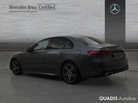 Usado Mercedes C300e AMG line 313 CV (230 kW) 2024 Gris selenita