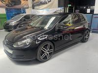 Usado VW Golf VI Highline 102 CV (75 kW) 2009 Negro Utilitario