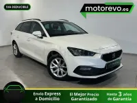 Usado Seat Leon Style 115 CV (84 kW) 2021 Blanco Familiar