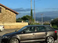 Usado Audi A3 Sportback S-Line 140 CV (102 kW) 2008 Negro Utilitario