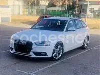 Usado Audi A4 S-Line 136 CV (100 kW) 2013 Blanco Familiar