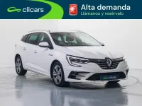 Usado Renault Mégane GrandTour Zen 115 CV (84 kW) 2021 Blanco Familiar