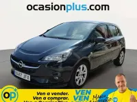 Usado Opel Corsa Selective 90 CV (66 kW) 2015 Verde Utilitario