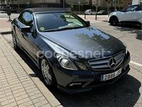 Usado Mercedes E350 Elegance 231 CV (169 kW) 2010 Gris / plata Descapotable