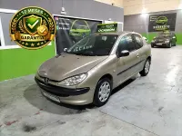 Usado Peugeot 206 70 CV (51 kW) 2005 Beige Berlina
