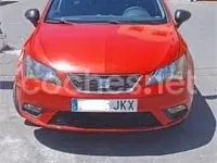 Usado Seat Ibiza FR 105 CV (77 kW) 2015 Rojo Berlina