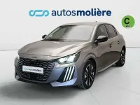 Usado Peugeot 208 Allure 102 CV (75 kW) 2025 Gris Utilitario