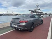 Usado Mercedes C250 AMG line 204 CV (150 kW) 2017 Gris / plata Coupe
