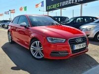 Usado Audi A3 S-Line 184 CV (135 kW) 2015 Rojo Utilitario