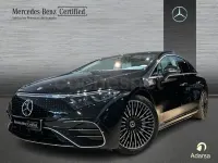 Usado Mercedes EQS580 400 kW (544 CV) 2021 Negro Utilitario