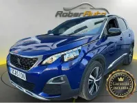 Usado Peugeot 3008 GT-line 130 CV (95 kW) 2018 Azul SUV