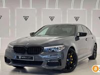Usado BMW 520 M Sport 190 CV (139 kW) 2018 Gris / plata Berlina