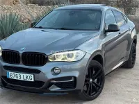 Usado BMW X6 M50 381 CV (280 kW) 2014 Gris / plata SUV