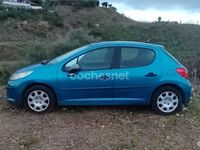 Usado Peugeot 207 75 CV (55 kW) 2007 Azul Berlina