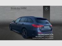 Usado Mercedes C220 AMG line 200 CV (147 kW) 2025 Azul sodalita (metallic) Berlina