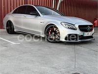 Usado Mercedes C63 AMG AMG 476 CV (350 kW) 2015 Gris / plata Berlina