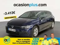 Usado VW Golf VII Life 150 CV (110 kW) 2020 Azul Utilitario