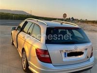 Usado Mercedes C200 136 CV (100 kW) 2010 Gris / plata Familiar