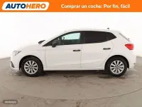Usado Seat Ibiza Reference 75 CV (55 kW) 2017 Blanco Berlina