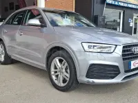 Usado Audi Q3 150 CV (110 kW) 2018 Gris / plata SUV
