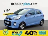 Usado Kia Picanto 66 CV (48 kW) 2017 Azul Utilitario