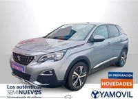 Usado Peugeot 3008 Allure 131 CV (96 kW) 2019 Gris SUV