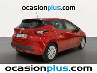 Usado Nissan Micra Acenta 90 CV (66 kW) 2018 Rojo Utilitario