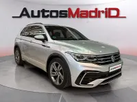 Usado VW Tiguan R-line 150 CV (110 kW) 2021 Gris / plata SUV