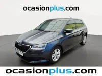 Usado Skoda Fabia Ambition 95 CV (69 kW) 2021 Gris Utilitario