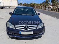 Usado Mercedes C200 Elegance 184 CV (135 kW) 2010 Azul Berlina