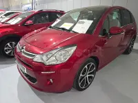 Usado Citroën C3 Exclusive 92 CV (67 kW) 2014 Granate Berlina