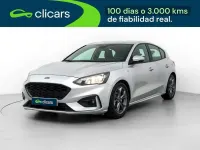 Brugt Ford Focus ST-Line 120 HK (88 kW) 2019 Sølv Hatchback
