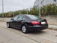 Usado Mercedes E220 Elegance 170 CV (125 kW) 2009 Negro Berlina
